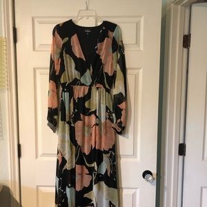 Gorgeous. Full flowy dress.